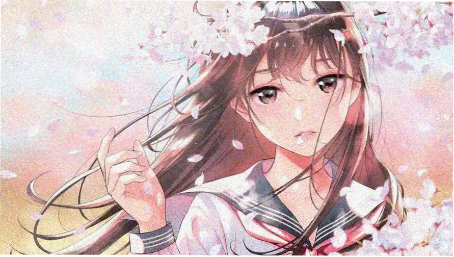 笨女孩动漫完整版主视觉海报
